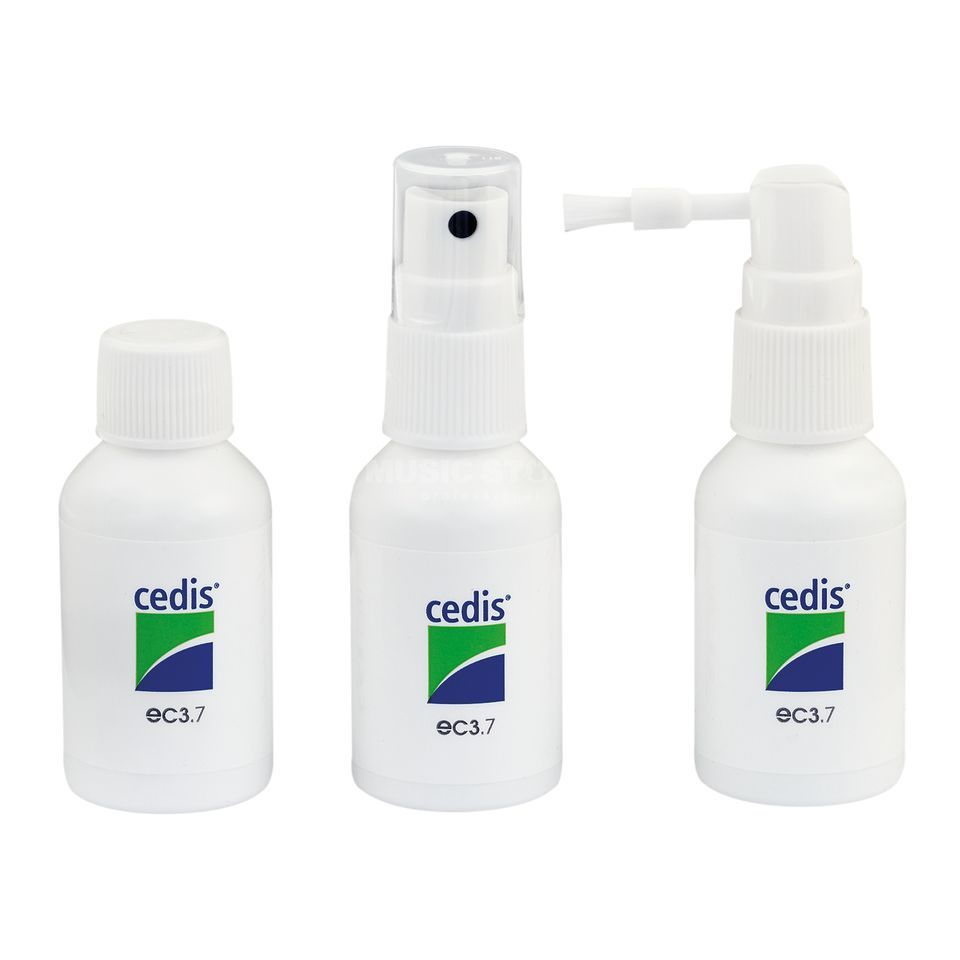 Spray Cedis 30ml. con cepillo para limpieza de moldes y audífonos