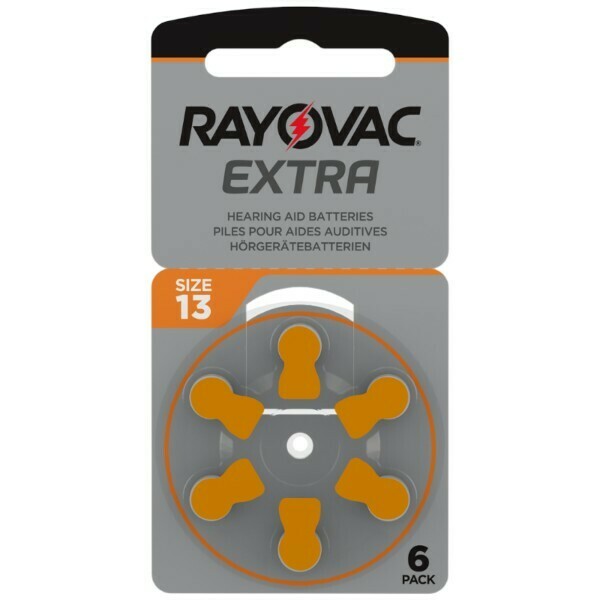 Pilas 13 Naranja Rayovac (Caja 60 unidades)